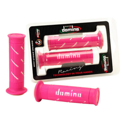 Prs poignées Domino XM2 double super souple pink/blanc