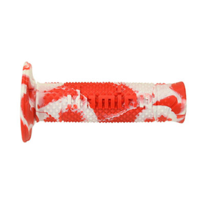 Prs poignées Domino cross Snake rouge/blanc