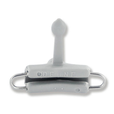 Raccord de graissage câbles gris pour gaines Ø 5mm (1pce)