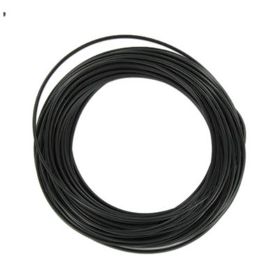 Gaine de câble 6.5mm (25m) noire
