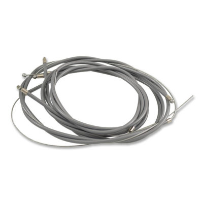 Kit complet gaine + câbles Piaggio Ciao gris