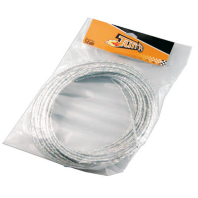 Gaine de câble 5mm chromée lazer (25m)