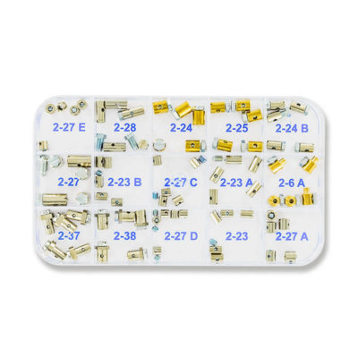 Set de serre câble à visser universel (75 pièces)