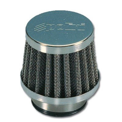 Filtre à air 20/20 Polini chromé droit