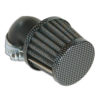 Filtre à air carburateur PHBG carbon look 28/35 courbé 90°