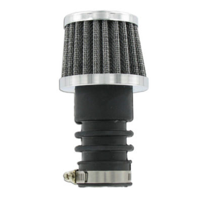 Filtre à air Power Puch/Sachs pour carburateur Bing 12/15mm (raccord 20mm)