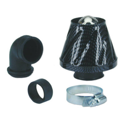 Filtre à air TNT air Helix 28/35 carbon KL1 90°