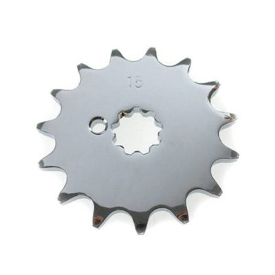 Pignon Puch 15 dents, chromé, brillant