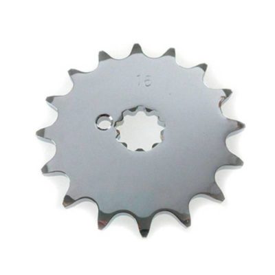Pignon Puch 16 dents, chromé, brillant