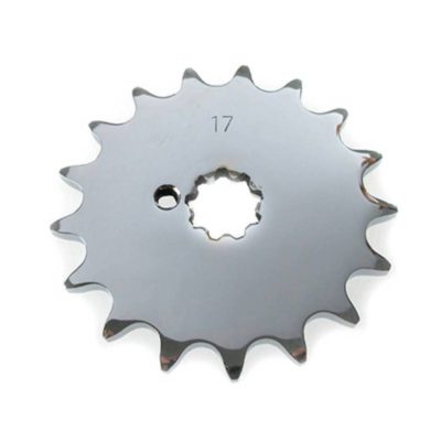 Pignon Puch 17 dents, chromé, brillant