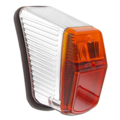 Feu arrière Kreidler chromé/orange/rouge