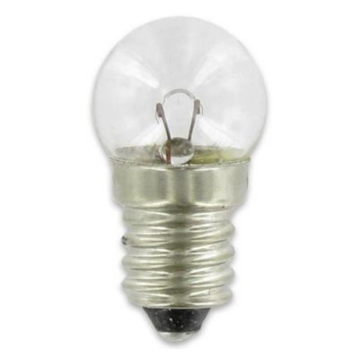 Ampoule blanche 6V 0.5W E10 (Solex)
