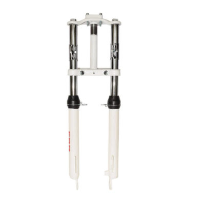 Fourche télescopique Puch Maxi blanche court 560mm