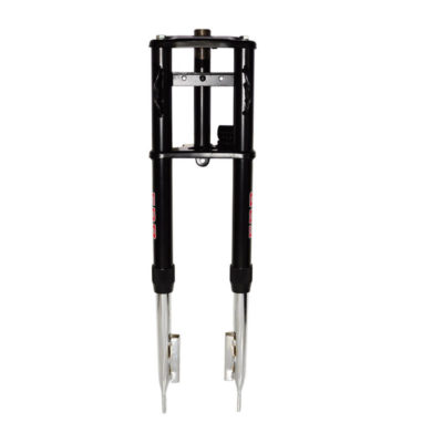 Fourche télescopique noire Puch Maxi / X30 avec support serrure