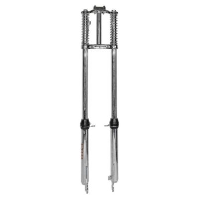 Fourche téle. Puch Maxi / X30 Custom,Wire Holder,chromée 825mm