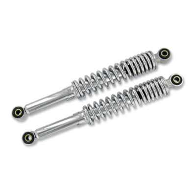 Set amortisseurs Puch/universel 34cm chromé (paire)