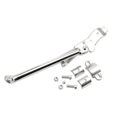 Béquille latérale pour Ø 23-34mm 270mm universelle chromée