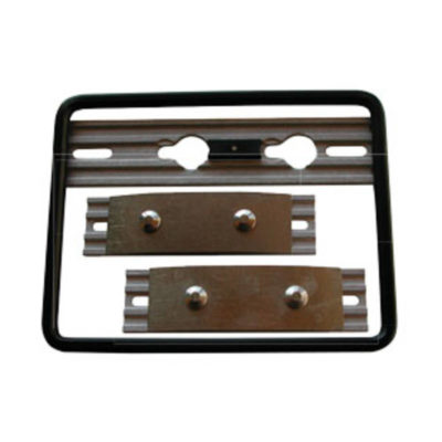 Support de plaque noir Scooter/Moto pour changement rapide