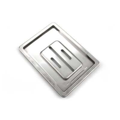 Support de plaque vélomoteur inox avec cadre