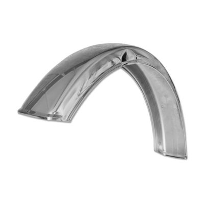Garde-boue vélomoteur 16/17 pouces universel INOX avant