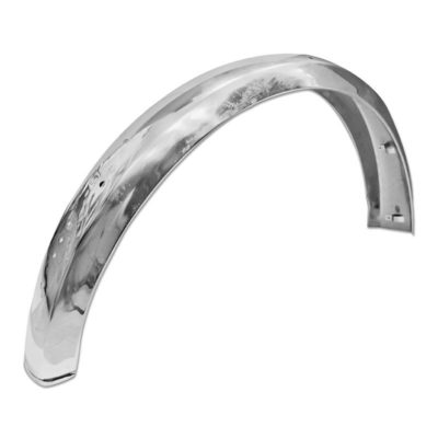Garde-boue vélomoteur 19 pouces universel INOX arrière
