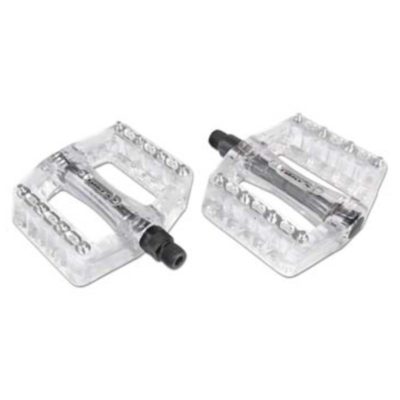 Paire pédales BMX transparents Puch/Sachs/Tomos