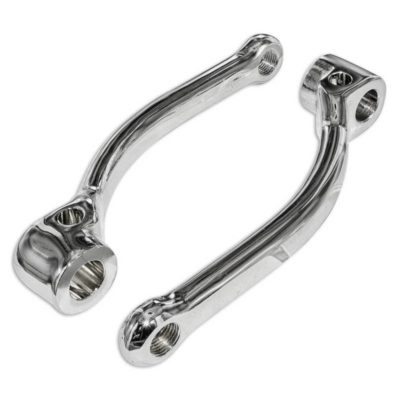 Manivelles de pédalier Puch Maxi chromées 156mm type original paire