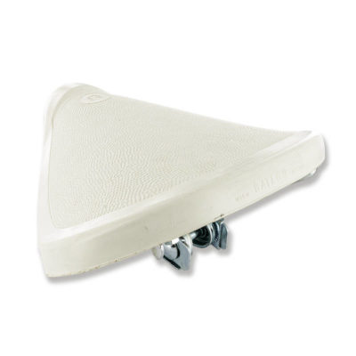 Selle reproduction BTG universelle Puch/Sachs blanche (crème)