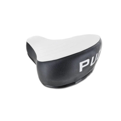 Selle Puch noire/blanche