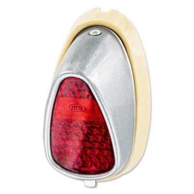 Feu arrière NTS Classic/Oldie/Retro support gomme,verre rouge
