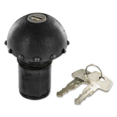 Bouchon de réservoir Puch Maxi N/Tomos verrouillable noir