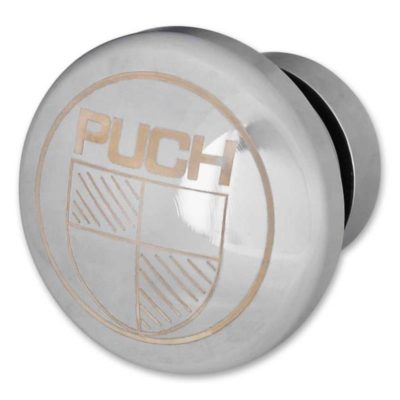 Bouchon de réservoir acier inox Puch Maxi S/N emblème chromée