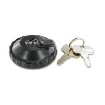 Bouchon de réservoir 30mm noir mat verrouillable