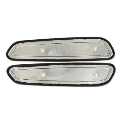 Set de plaques latérales réservoir Peugeot 103 SP/MVL chromé