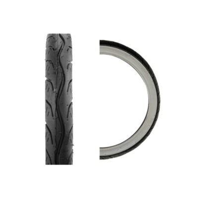 Pneu 2.25-17 39B F/R TT MERRICK MK-528 côté blanc (2 1/4-17)