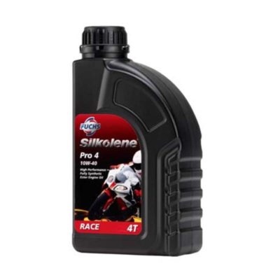 Huile moteur 4T 10W-40 Silkolene Pro 4 XP total synthétique 60 L
