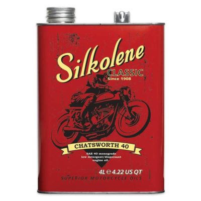 Huile moteur 4T SAE 40 Silkolene Classic CHATSWORTH 40 Oldtimer 4 L