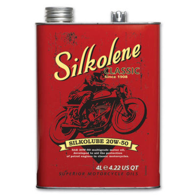 Huile moteur 4T 20W-50 Silkolene Classic SILKOLUBE Oldtimer 4 L