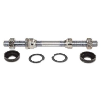 Axe de roue arrière Ø 12mm, L: 180mm Puch avec cône + cuvettes