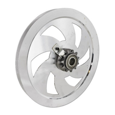 Poulie en alu avec pignon 11 dents Peugeot 103 SP