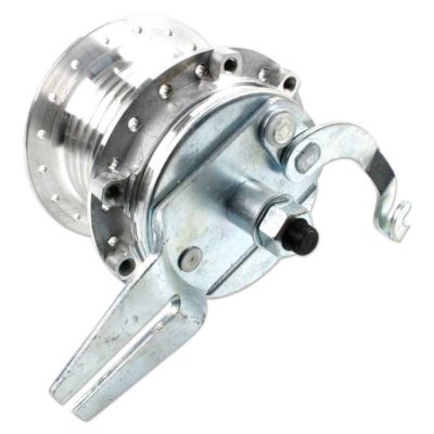 Moyeu roue+support+axe arrière Puch Maxi N/Peugeot 103/104