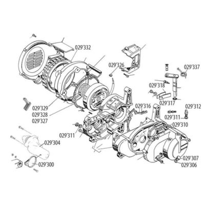 Joint couvercle d'embrayage Beta 521 (1 pcs.)