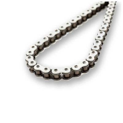 Chaîne 420 YBN 420 134L, renforcée, sans O-Ring, blanc