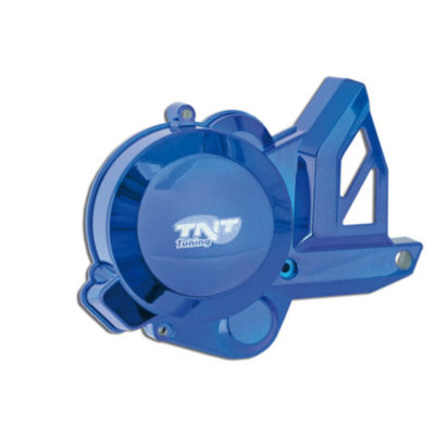 Couvercle allumage Derbi Senda bleu anodisé 2006 ->