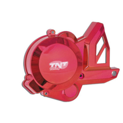 Couvercle allumage Derbi Senda rouge anodisé 2006 ->