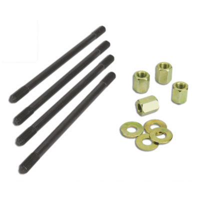 Jeu de 4 goujons+écrous cylindre Derbi Senda EBS050/EBE050/D50B0