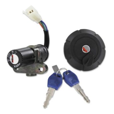 Kit contacteur à clé Yamaha DT50 X 2007 avec bouchon reservoir