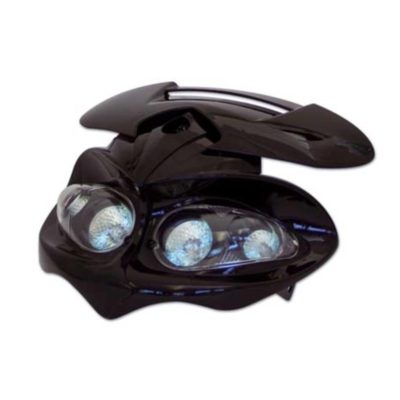 Tête de fourche Manga noir