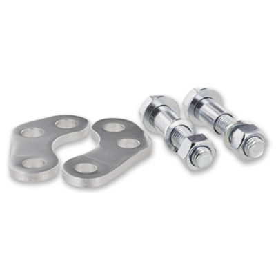 Réhausseur rouge amortisseur IGM Derbi Senda chromé