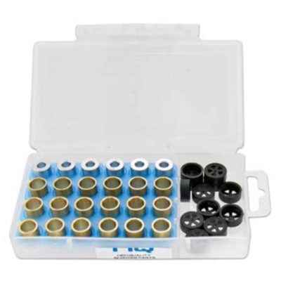 Jeu 4 galets Polini 15x12mm - 5.5g - 6g